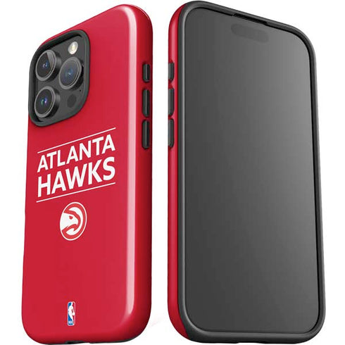 NBA Atlanta Hawks Standard - Red iPhone 16 Pro Impact Case